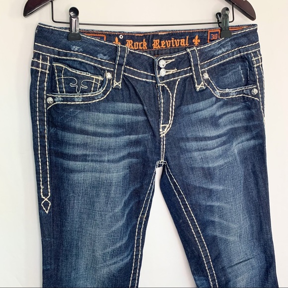 Rock Revival / Eva Boot cut Jeans / Low Rise - Picture 10 of 13